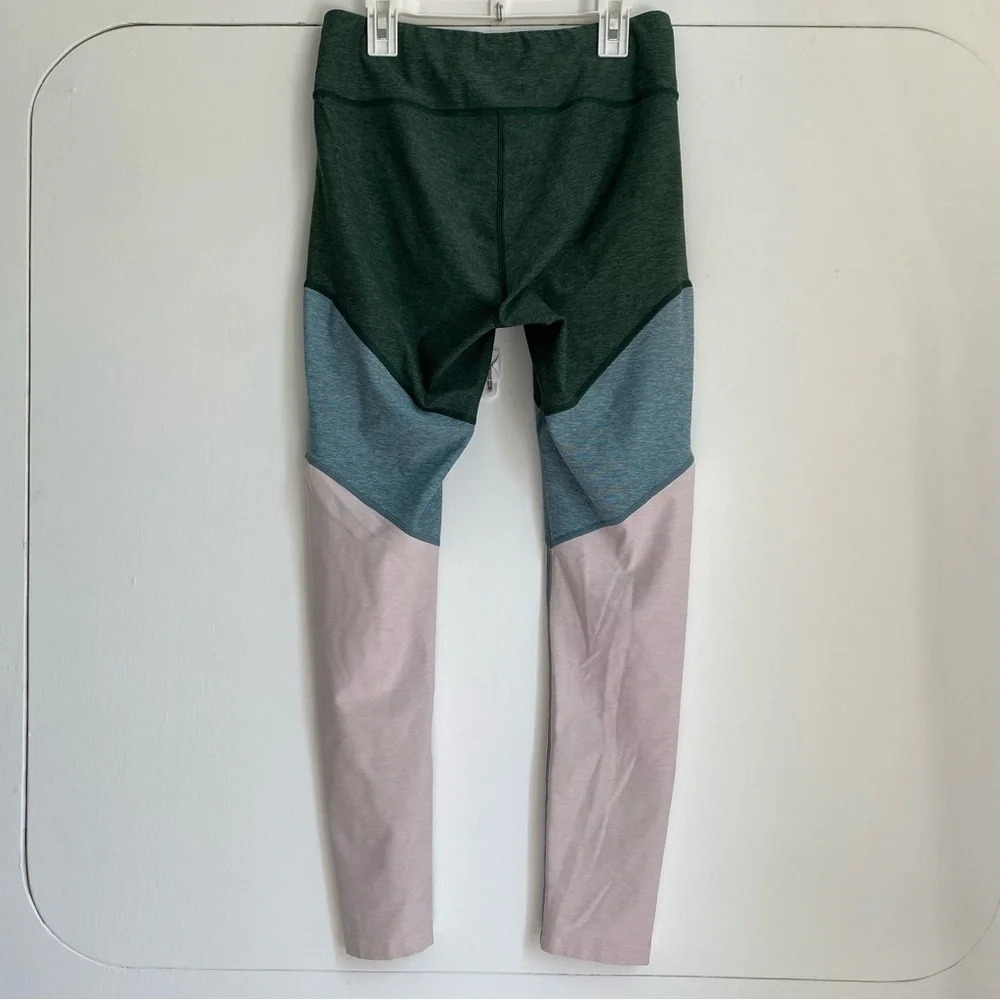 3/$39 Outdoor Voices Spring 7/8 tri color leggings M - Picture 3 of 5